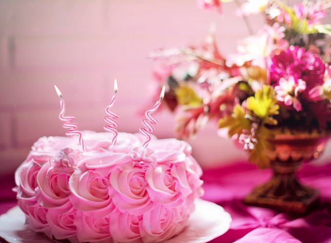 Wallpaper birthday cake, receipt, pink, 5k, Food 881081059